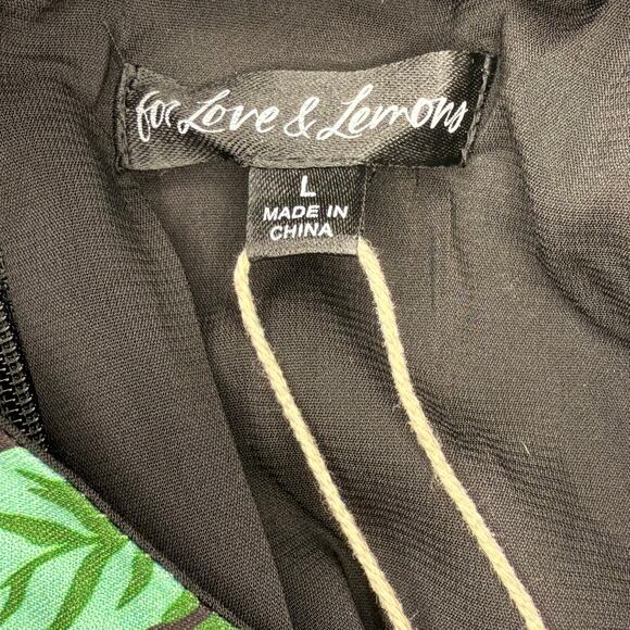 For Love & Lemons Marley Mini Dress Size Large - Picture 7 of 7